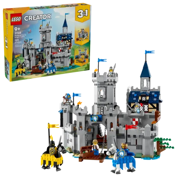 LEGO® Creator 3-in-1-Set 31168 Ritterburg im Mittelalter